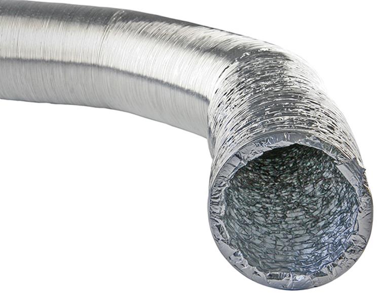 Afbeelding laden in galerijviewer, Renson 1048753 - zacht flexibel aluminium luchtkanaal aludec 245 dia 125 | 2 stuks
