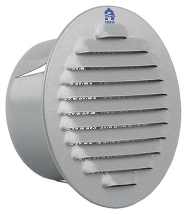 Renson 1008240 - schoepenrooster rond inb. 435 r alu ral 9006 ø 80 | 12 stuks