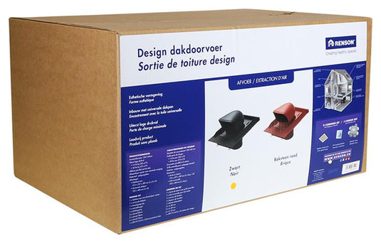 Renson 1048751 - dakdoorvoor design (zwart) | 1 stuks