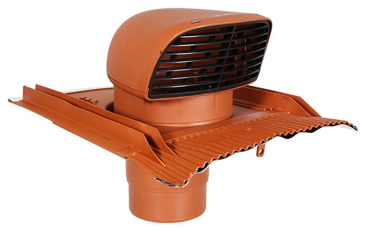 Load image into Gallery viewer, Renson 1048752 - dakdoorvoor design (baksteen rood) | 1 stuks
