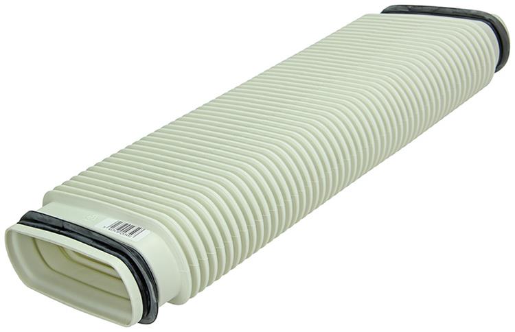 Afbeelding laden in galerijviewer, Renson 1053833 - flexibel horizontaal verticaalflexibel 90°(40cm) | 2 stuks
