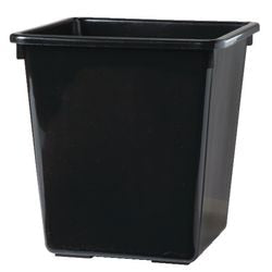Prullenbak vepa bins 27l zwart kunststof 360 x 340 x 340 mm