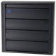 Renson 1057984 - dampkaprooster 433 (173x173) ral 9005 zwart | 2 stuks