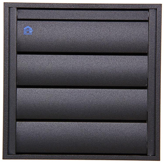 Renson 1057984 - dampkaprooster 433 (173x173) ral 9005 zwart | 2 stuks