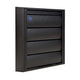 Renson 1057998 - dampkaprooster 433 (173x173) ral 9005 zwart | 2 stuks
