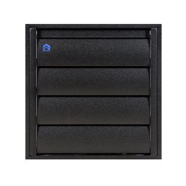 Renson 1057998 - dampkaprooster 433 (173x173) ral 9005 zwart | 2 stuks