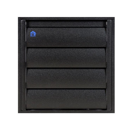 Renson 1057998 - dampkaprooster 433 (173x173) ral 9005 zwart | 2 stuks