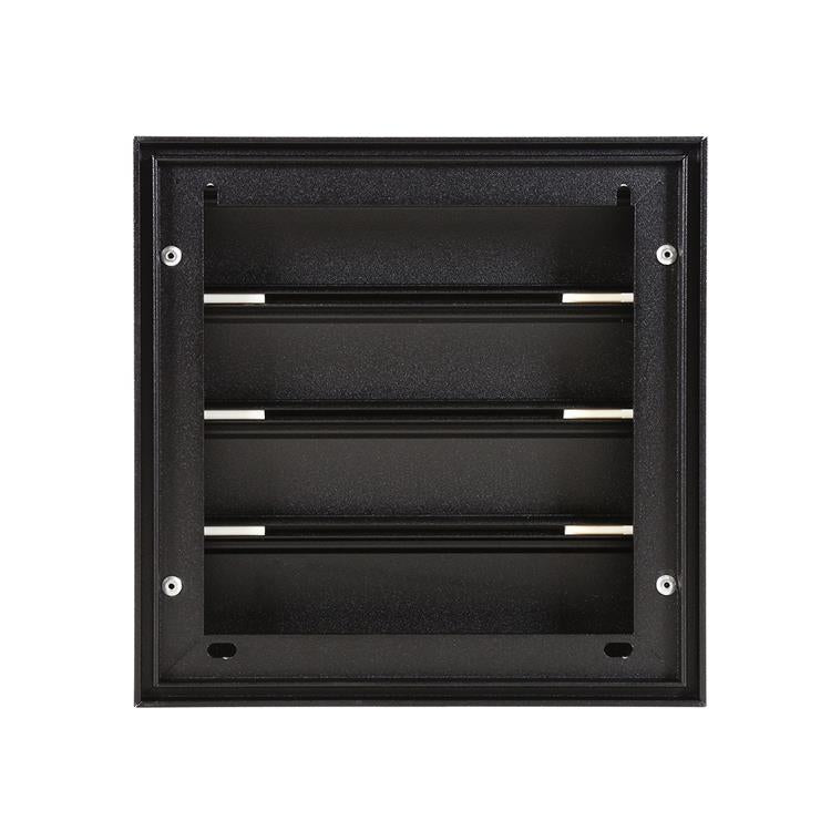 Load image into Gallery viewer, Renson 1057998 - dampkaprooster 433 (173x173) ral 9005 zwart | 2 stuks
