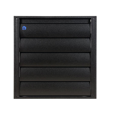 Renson 1057999 - dampkaprooster 433 (210x210) ral 9005 zwart | 2 stuks