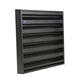 Renson 1058001 - opbouwmuurrooster met gaas 431 (225x225) str 9005 zwart | 2 stuks