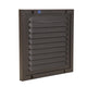 Renson 1058002 - opbouw schoepenr kader gaas 437 (150x150) ral 9005 zwart | 2 stuks