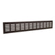 Renson 1059707 - ventilatiestrip 381 80 (500mm)ral 9005 structuur zwart | 2 stuks