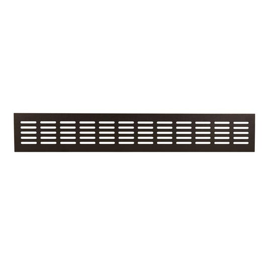 Renson 1059707 - ventilatiestrip 381 80 (500mm)ral 9005 structuur zwart | 2 stuks