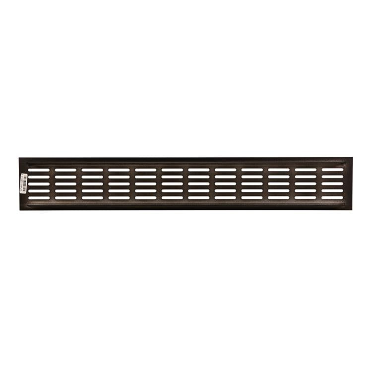 Load image into Gallery viewer, Renson 1059707 - ventilatiestrip 381 80 (500mm)ral 9005 structuur zwart | 2 stuks
