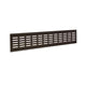 Renson 1059705 - ventilatiestrip 381 80 (500mm)ral 9005 structuur zwart | 4 stuks