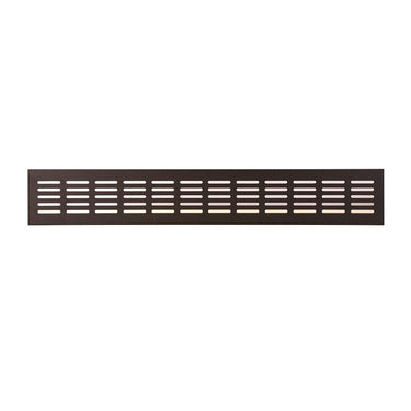 Renson 1059705 - ventilatiestrip 381 80 (500mm)ral 9005 structuur zwart | 4 stuks