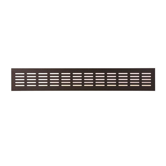 Renson 1059705 - ventilatiestrip 381 80 (500mm)ral 9005 structuur zwart | 4 stuks