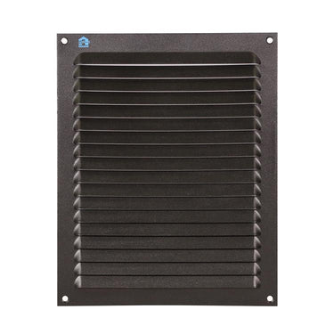 Renson 1061640 - opbouw schoepenrooster 436 200x250 ral 9005 zwart | 10 stuks