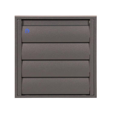 Renson 1062417 - vrac opbouw dampkaprooster alu433 (173x173) structuur 7016 | 2 stuks