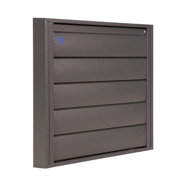 Renson 1062418 - vrac opbouw dampkaprooster alu433 (210x210) structuur 7016 | 2 stuks