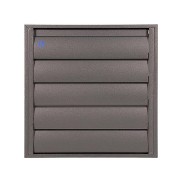Renson 1062418 - vrac opbouw dampkaprooster alu433 (210x210) structuur 7016 | 2 stuks