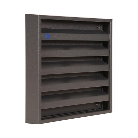 Renson 1062413 - vrac opbouw muurrooster alu 431 (165x165) structuur 7016 | 2 stuks