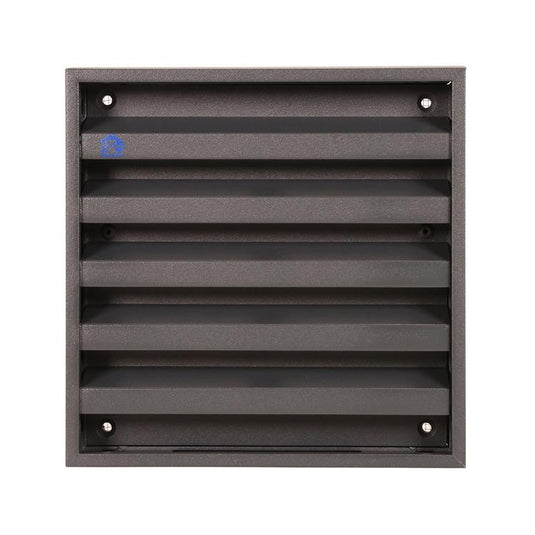 Renson 1062413 - vrac opbouw muurrooster alu 431 (165x165) structuur 7016 | 2 stuks