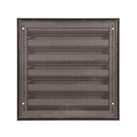 Renson 1062414 - vrac opbouw muurrooster alu 431 (225x225) structuur 7016 | 2 stuks