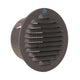 Renson 1062422 - inb. schoepenrooster rond alu 435r (dia 80) structuur 7016 | 12 stuks