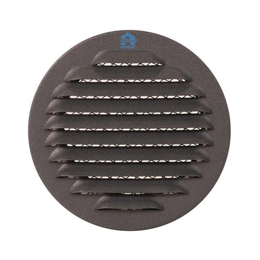Renson 1062423 - inb.schoepenrooster rond alu 435r (dia 100) structuur 7016 | 8 stuks