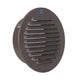 Renson 1062424 - inb.schoepenrooster rond alu 435r (dia 120) structuur 7016 | 5 stuks