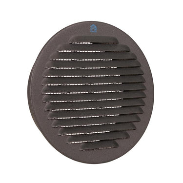 Renson 1062425 - inb.schoepenrooster rond alu 435r (dia 150) structuur 7016 | 5 stuks
