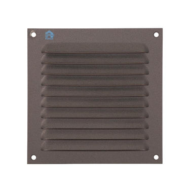 Renson 1062426 - opb.schoepenrooster plat alu 436 (150x150) structuur 7016 | 10 stuks