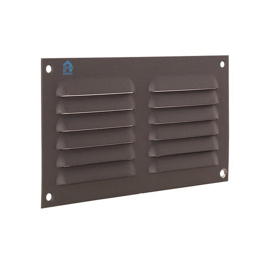 Renson 1062427 - opb.schoepenrooster plat alu 436 (200x100) structuur 7016 | 10 stuks