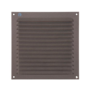 Renson 1062428 - opb.schoepenrooster plat alu 436 (200x200) structuur 7016 | 10 stuks