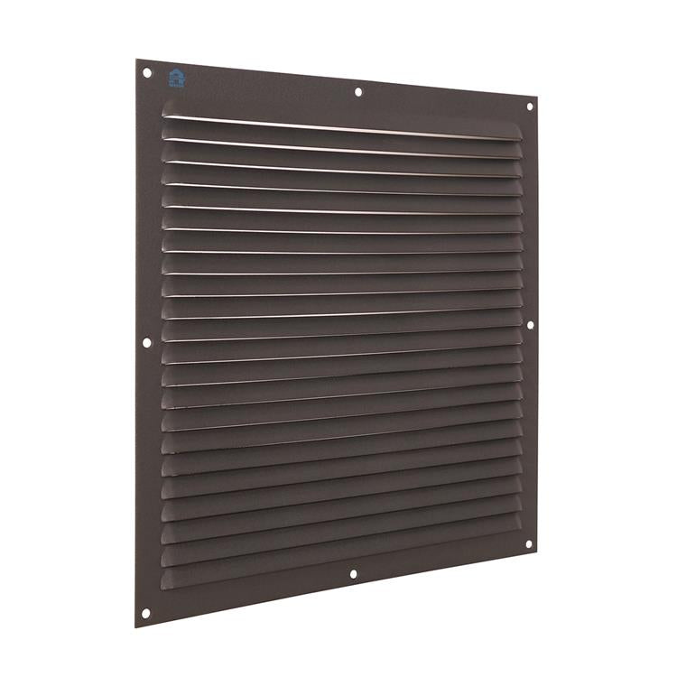 Load image into Gallery viewer, Renson 1062430 - opb.schoepenrooster plat alu 436 (300x300) structuur 7016 | 10 stuks
