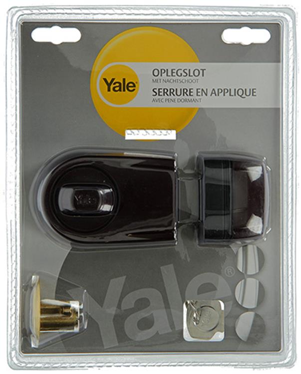 Afbeelding laden in galerijviewer, Yale 1019121 - oplegslot rim lock bruin | 1 stuks

