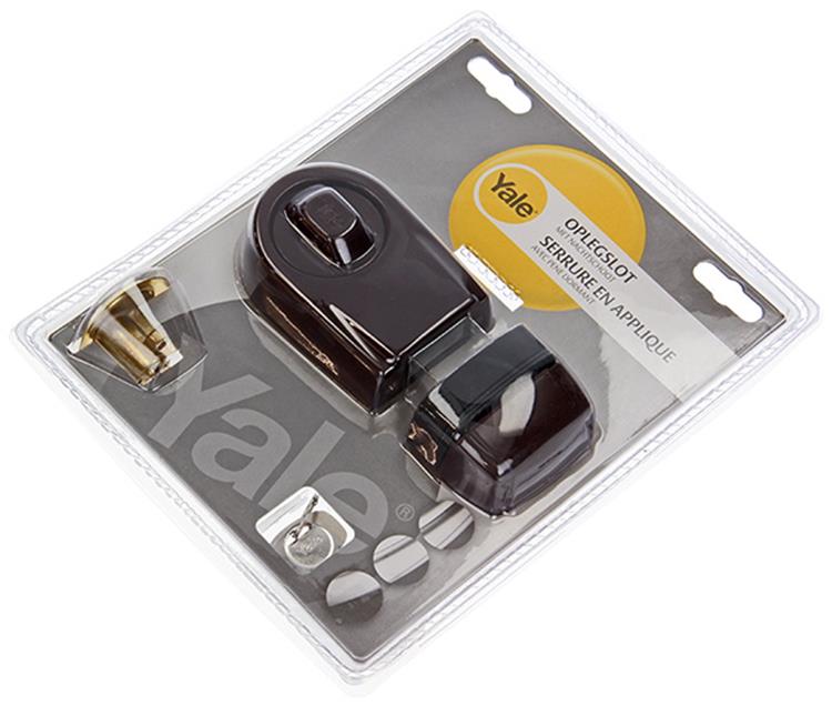 Afbeelding laden in galerijviewer, Yale 1019121 - oplegslot rim lock bruin | 1 stuks
