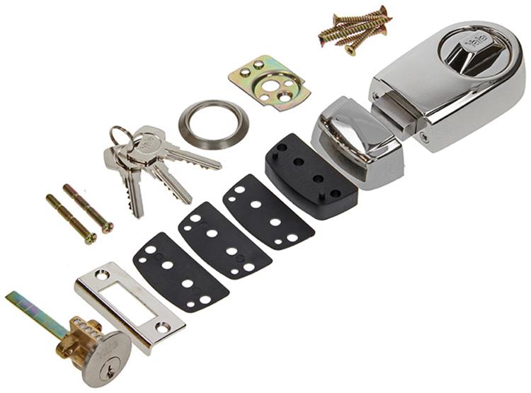 Load image into Gallery viewer, Yale 1019108 - oplegslot rim lock mat vernikkeld | 1 stuks
