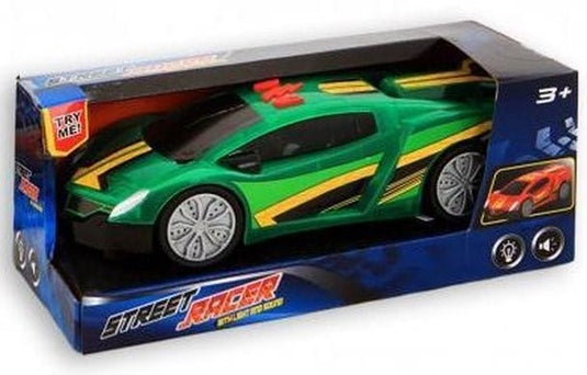 Toi-toys street racer auto met licht en geluid groen