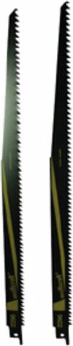 Wolfcraft - reciprozaagblad 280mm - voor hout en kunstof pvc - reciprozaagbladen universeel - 2296000
