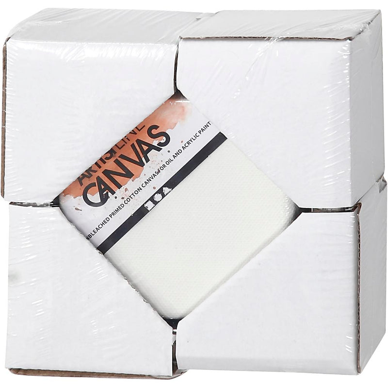 Afbeelding laden in galerijviewer, Https: www.cchobby.nl canvas-met-lijst-afm-10x10-cm-360-gr-wit-6-stuk-1-doos
