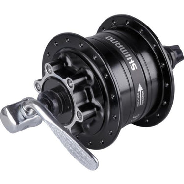 Shimano dynamonaaf 32 gaats hd-3d32 3 watt - voor 6-bouts remschijf - snelspanner - zwart