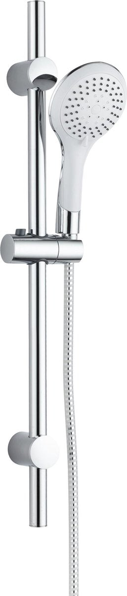 Schütte liana doucheset met handdouche - ø 12 cm - 5 standen - 70 cm glijstang - 150 cm slang - chroom