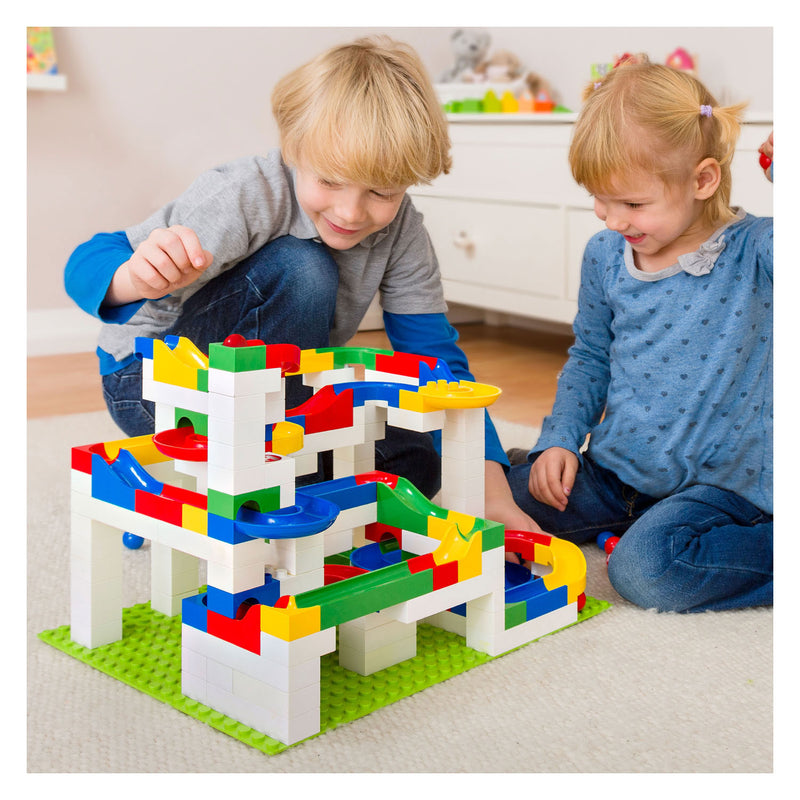 Load image into Gallery viewer, Hubelino knikkerbaan kiga scholenset bouwdoos, 352dlg
