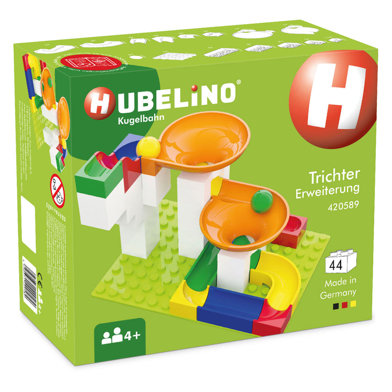 Load image into Gallery viewer, Hubelino knikkerbaan uitbreidingsset trechter, 44dlg.
