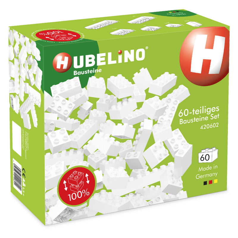 Load image into Gallery viewer, Hubelino bouwstenen wit - 60dlg.
