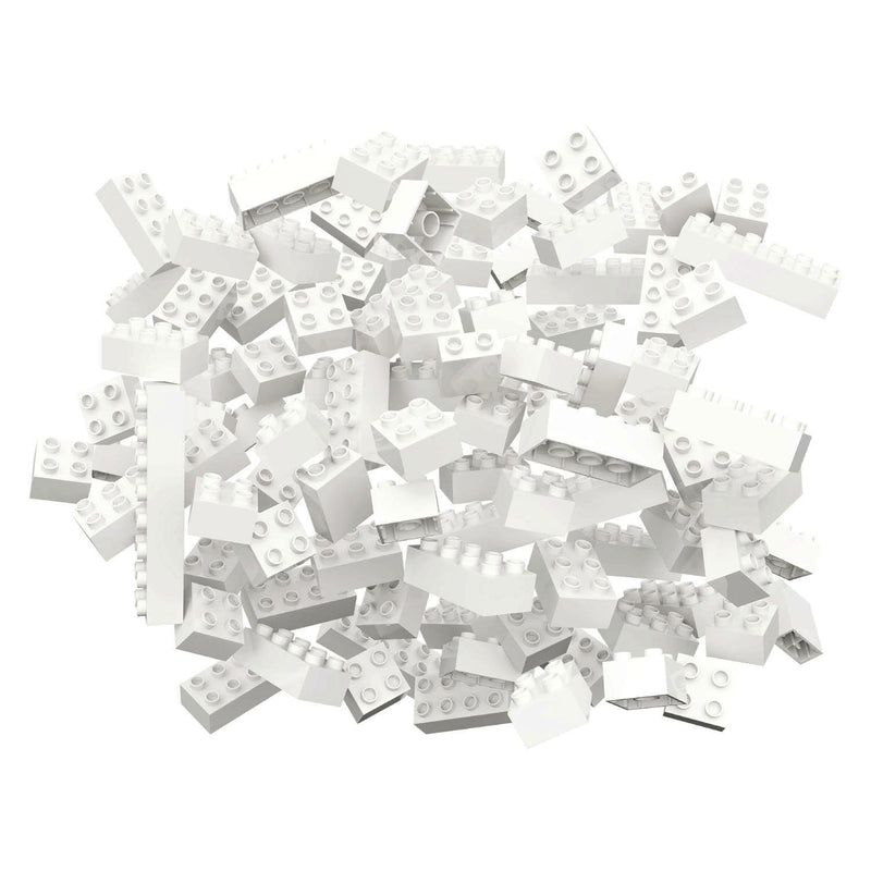 Load image into Gallery viewer, Hubelino bouwstenen wit - 120dlg.
