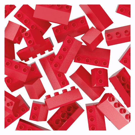 Hubelino dakpannenset bouwblokjes - 68dlg.