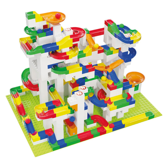 Hubelino knikkerbaan mega bouwset, 585dlg.